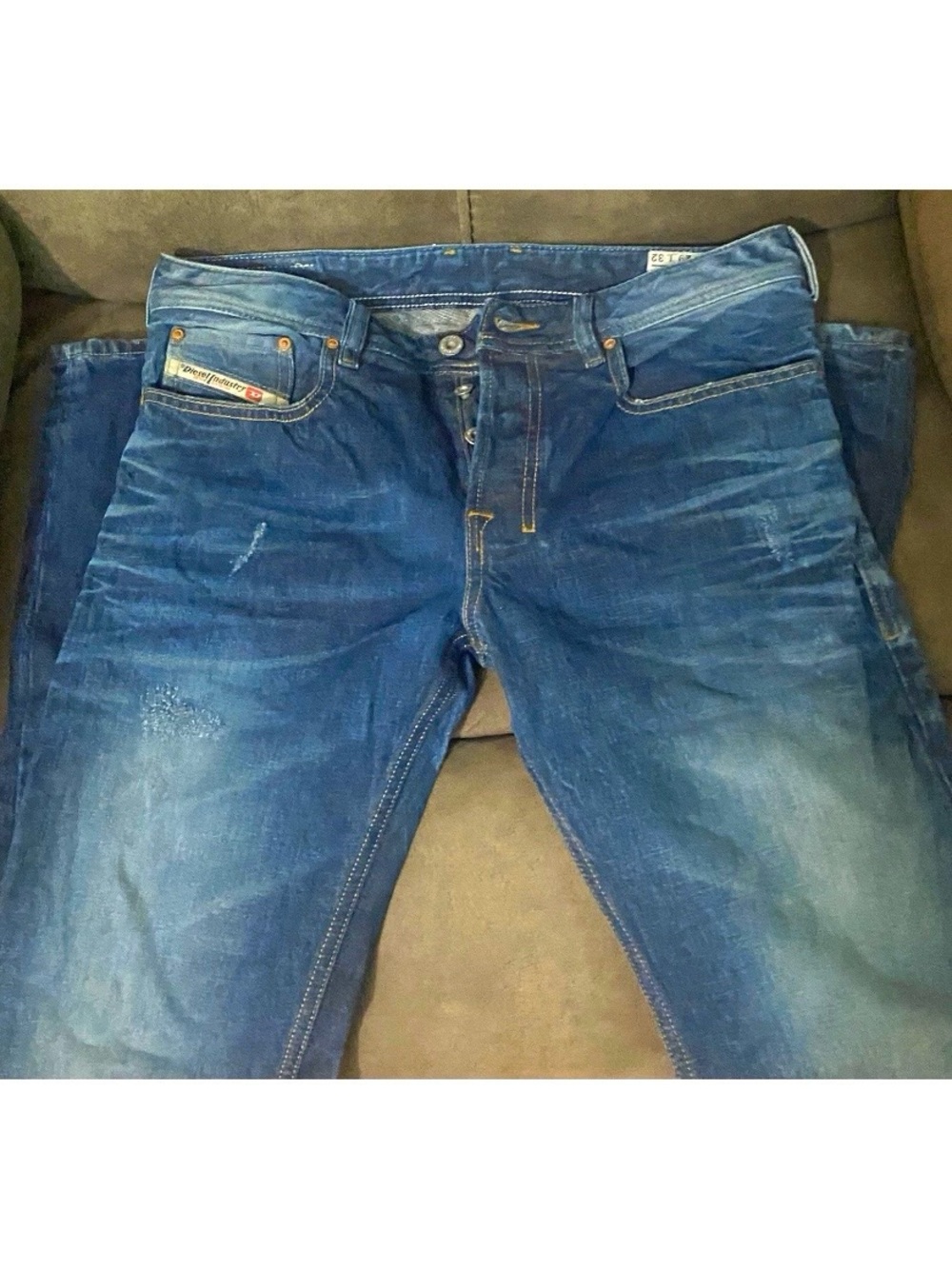 Diesel Zatiny Y2K 0880N Regular Bootcut Men’s Jeans Made Italy Authentic 29/32
